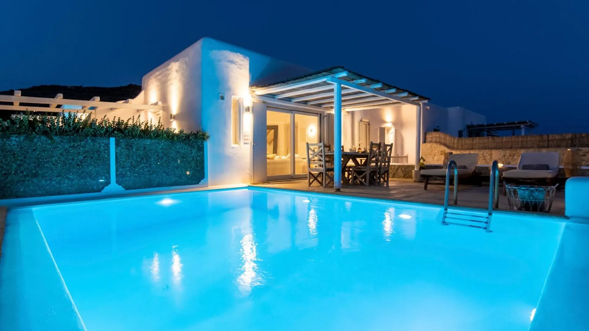 Ocean Blue Villa By Llb - Beach In 6Min Walking Mykonos Town