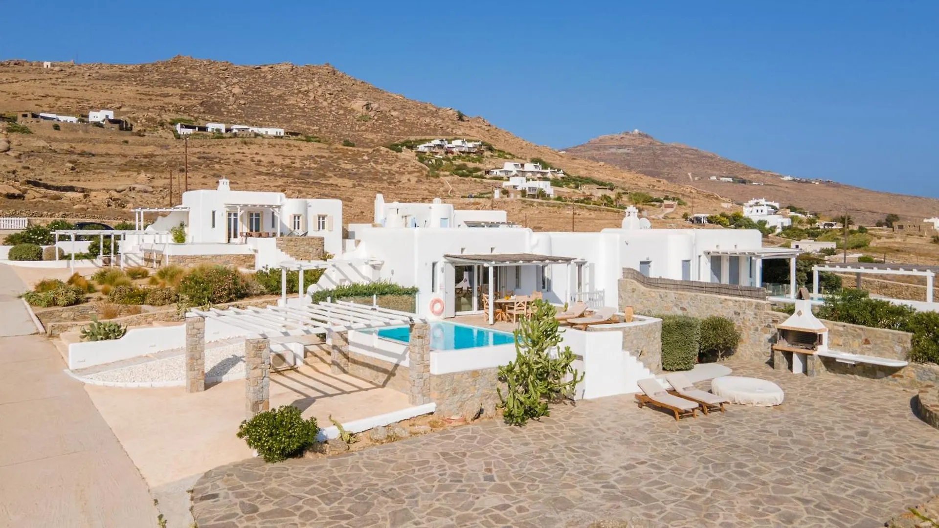 Ocean Blue Villa By Llb - Beach In 6Min Walking Mykonos Town Grecia