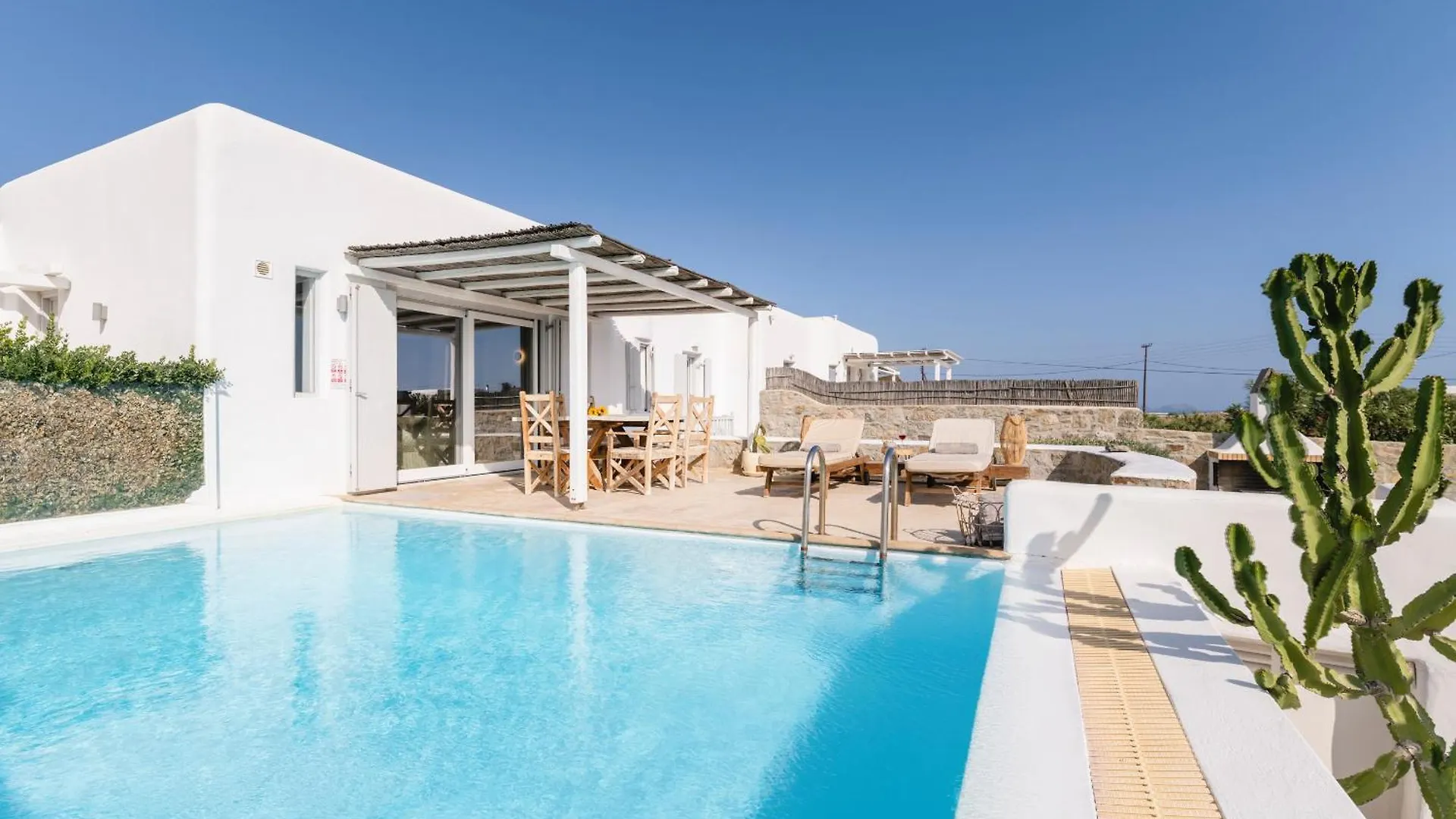 Ocean Blue Villa By Llb - Beach In 6Min Walking Mykonos Town