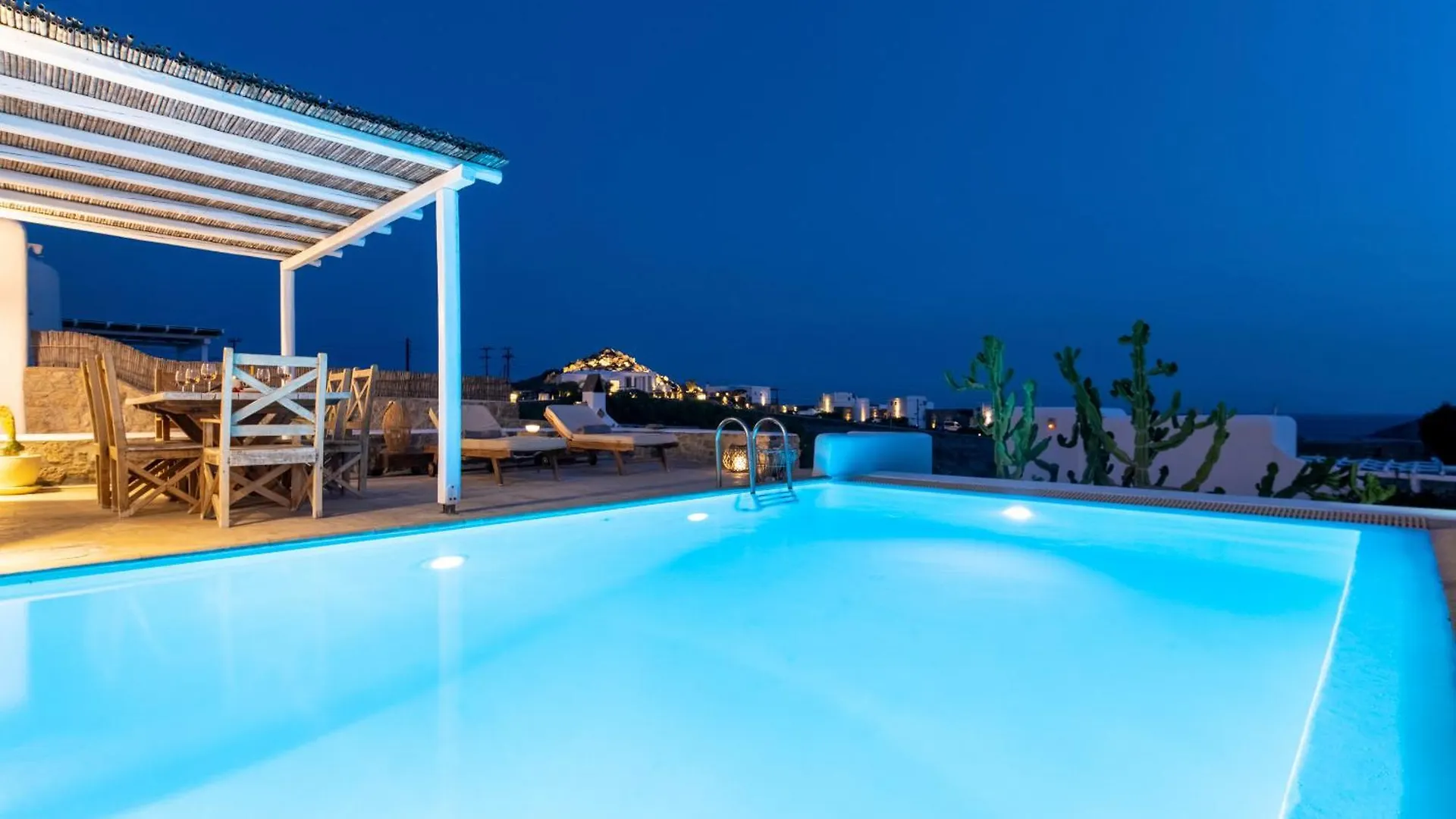 Ocean Blue Villa By Llb - Beach In 6Min Walking Mykonos Town