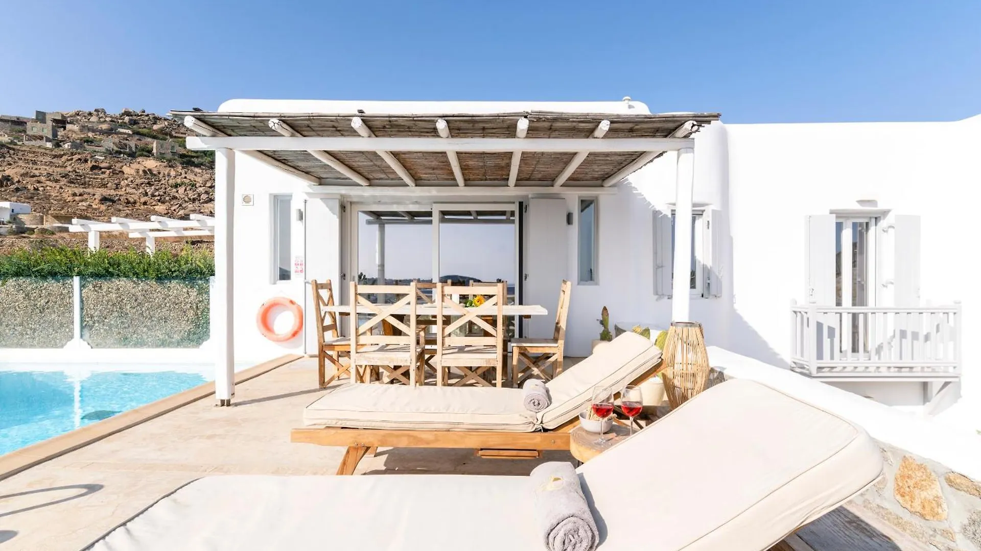 Ocean Blue Villa By Llb - Beach In 6Min Walking Mykonos Town